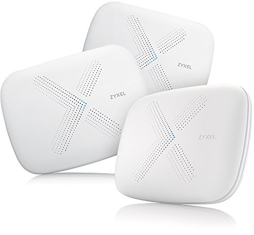ZyXEL Multy X Tri-Band AC3000 Whole Home Wi-Fi Mesh System. Router or Satellite Extension - Pack of 3 [WSQ50]