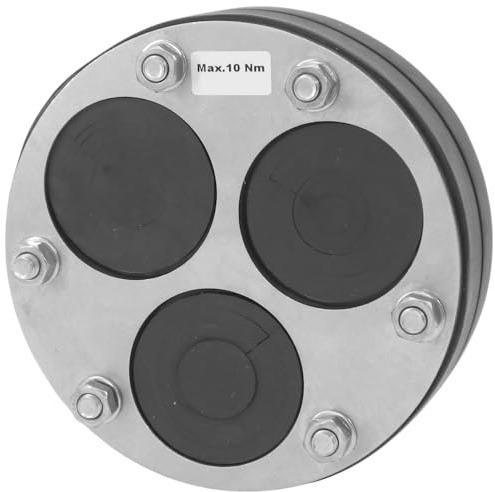 WITTKOWARE Mauerdurchführung DN150 3-fach 22-52mm Zwiebelring | 150mm Ringraumdichtung für Kernbohrung/Futterrohr | bis 1 bar druckdicht gegen drückendes Wasser & radondicht | V2A / EPDM
