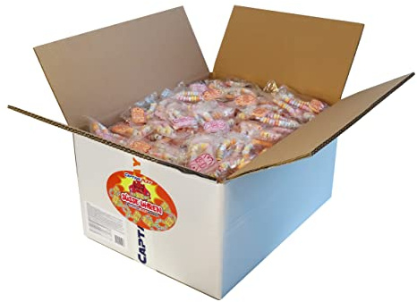 CAPTAIN PLAY Süße Uhren, 400 Stück in Einzelverpackung, Karneval Wurfmaterial, Süßigkeiten Großpackungen