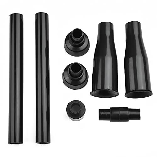 Donkivvy Set di 8 ugelli per fontane da giardino, in plastica, per fontana, con testa a getto d'acqua, per piscine da giardino