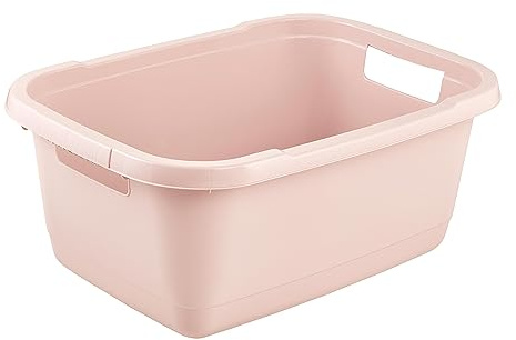 keeeper Wäschewanne, Stabiler Kunststoff, 32 l, Aenna, Nordic Pink