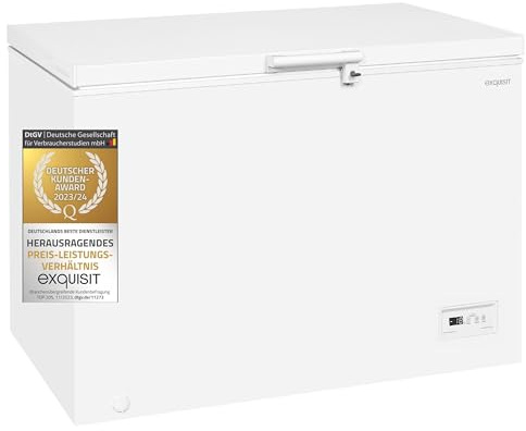 Exquisit GT320-HE-041D Gefriertruhe 308 L - 2-in-1 Kühl- & Gefriergerät