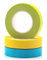Abklebeband, 3 Rollen Kreppband Malerband, 15mm x 20m Maler Kreppband, Abdeckband Maler, Premium Malerkrepp Universal, Entfernbar Malerband zum Streichen, Lackieren, Renovieren(Blaues Grün Gelb)