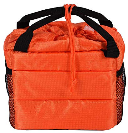 Sac D'insertion pour Appareil Photo DSLR Et étui pour Appareil Photo(橙色), Sac étanche pour Appareil Photo DSLR avec Séparateur Rembourré Antichoc,