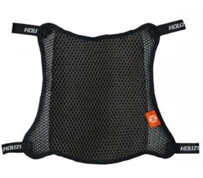 KAZONS Roller Sitzbankabdeckung 1 Stücke Motorrad Sitzkissen Sonnencreme Motorrad Luft Sitz Pad Wasserdicht Atmungsaktiv Doppel Sitzkissen Reiten