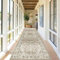 Cekene Alfombra de Pasillo Vintage para Pasillo, 80 x 300 cm, Antideslizante, Lavable, Alfombra de Cocina Extra Larga y de Perfil bajo, Alfombra para Entrada, Pasillo, Cocina, Sala de Estar