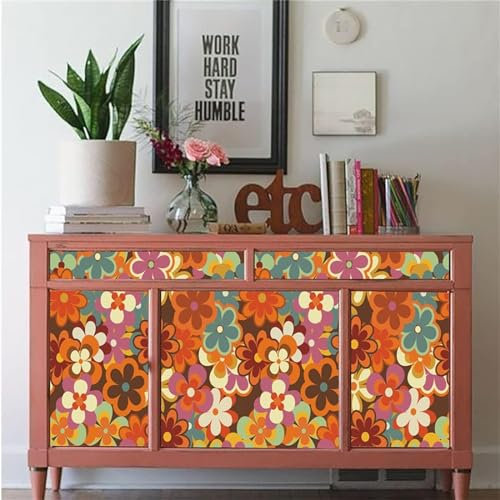 Fliesenaufkleber, 40 cm x 100 cm, Blume, for Aufkleben auf Fliesen, Küchenrückwand, for Abziehen und Aufkleben von Bodenfliesen, 3D-selbstklebend (Size : 40x250cm)