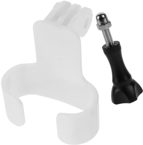 YARNOW Tauchermaske Tauchzubehör Schwimmbad Schnorchelmaske Lanyard einziehbar Brille Nebel Luft Tauchkamera unterwasserfotografie Halterung für Kamera Kameragestell Plastik Black