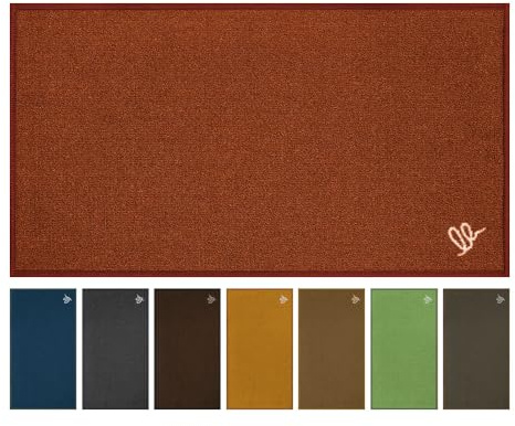 OLIVO.shop | SMART Tapis de cuisine antidérapant, tapis de cuisine lavable, tapis de cuisine moderne polyvalent, tapis de couloir antidérapant, différentes couleurs et tailles (40 x 60 cm, TERRE CUITE