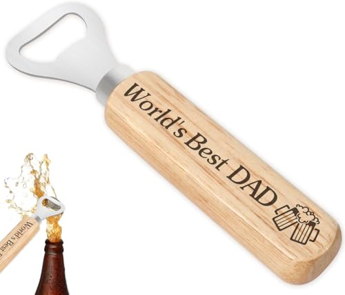 Bottle Opener Father's Day Gifts for Dad from Daughter Son Fathers Day Presents for Dad Father Pops Daddy Birthday Gifts Beer Gift Daddy Gift for Fathers Day Birthday Christmas Retirement Valentines