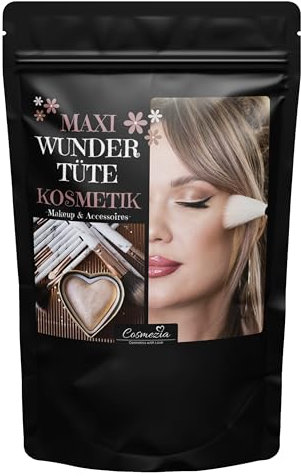 Wundertüte Kosmetik Überraschungstüte 12+ Kosmetikartikel Makeup Set Markenprodukte Beauty Überraschungsprodukte, Marken Make Up, Lippenstift, Lipgloss, Makeup-Tools, Beauty-Accessoires