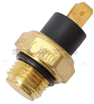 Motorrad M16 Kühlerlüfter Thermostatschalter Motor Wassertemperatursensor Für ATV Für Quad Für Roller Kühlgebläse(1PC-80)