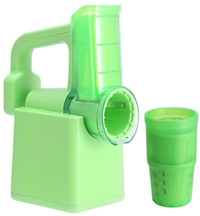 WATERBELINE Grattugia elettrica senza fili con 3 per formaggio duro verdure e frutta 2000mAh batteria ricaricabile taglierina