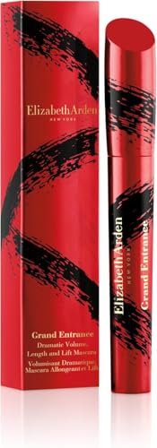 Elizabeth Arden Grand Entrance – Mascara Black, 8,5 ml, Wimperntusche mit Falsche-Wimpern-Effekt, Wimpernfarbe für mehr Volumen, vitaminreiche Formel, Kosmetik für Frauen