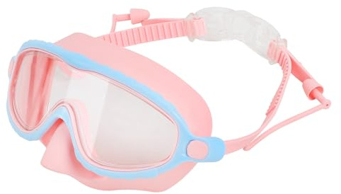 MioCloth Kids Swim Goggles Snorkel Diving Mask with Ear Plugs & Nose Cover Anti-Fog Swimming Goggles for Youth Boys Girls
