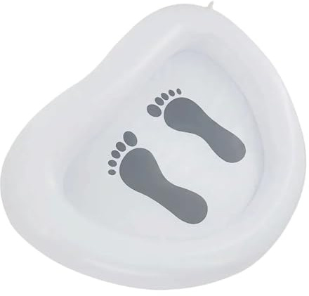 pumpumlia Récipient de lavage de pieds gonflable pour nettoyage efficace des pieds - Baignoire de piscine gonflable pour le retrait du sable - Accessoire de piscine