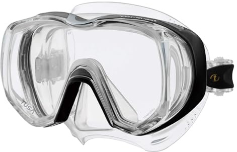 Tusa Freedom Tri-Quest - tauchmaske schnorchelmaske erwachsene profi silikon (M-3001)