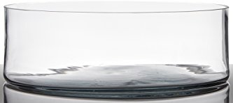 INNA-Glas Dekoschale Alexia, transparent, 11cm, Ø39cm - Glas Schale