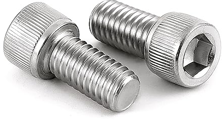 MewuDecor M3 x 12mm Socket Head Cap Screws Metric, Allen Socket Drive, Stainless Steel 304, Full Thread, Bright Finish, Machine Thread, 100 PCS