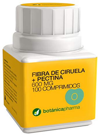 Botanicapharma Fibra de ciruela + pectina 600 mg 100 comprimidos