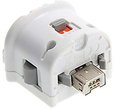 Bticx Motion Plus Adapter, Sensor Accelerator Replacements Compatible for Motion Plus Remote Controller Induction Accelerator