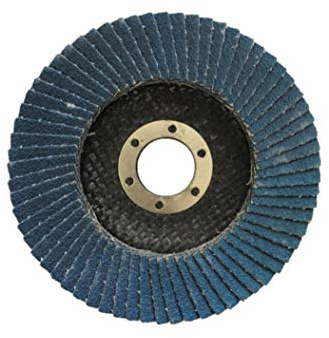 Dischi Abrasivi | Flap Disc | Dischi Lamellari Professionali Zirconio│Dischi smerigliatrice | blu│ 115X22 mm │ grana 40 | Disco Lamellare, Rondelle Dentellate (160 Pezzi Gr. 40 (Fibra di vetro))