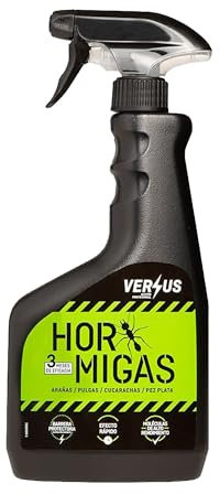 VERSUS HORMIGAS insecticida barrera contra las hormigas, hasta 3 meses de duración. Eficaz contra los insectos voladores y rastreros