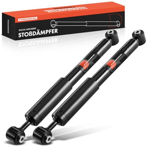 Frankberg 2x Stossdämpfer Stoßdämpfer Hinten Links Rechts 458mm Gasdruck Kompatibel mit C4 Cactus 1.2L 1.6L 2014-2018 Replace# 9809739280,3438010