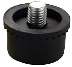 Gummihammer-Ersatz, 40 mm, schwarz, manuelle Installation, Hammerkopfaufsatz für Hammer