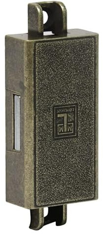 Serrure espagnolette zamac - Décor : Laitonné vieilli - Sens : Droite - LEHMANN