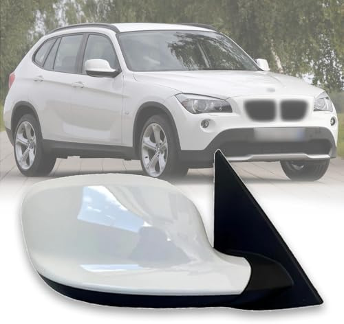 TiJeRa Auto Außenspiegel Passen Bmw X1 E84 2009 2010 2011 2012 2013 Seitenspiegel Elektrisch Klappbar Beheizt Spiegel Montage Rückspiegel