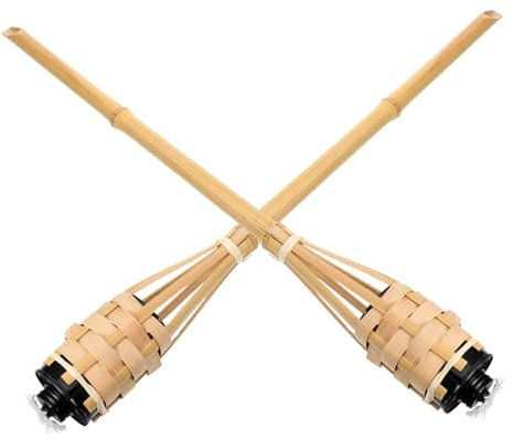 GALPADA 2pezzi in Bambù Per Esterni Decorazione Elegante Per Giardino o Festa Realizzata in Materiale Bambù Resistente Facile Da Installare e Rimuovere