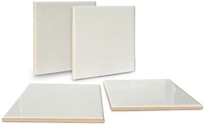 20 mattonelline in ceramica 5 cm con rivestimento polimerico per la sublimazione spessore 4 mm ceramica lucida bianca ideali per stampa eventi bomboniere ricordini regalini