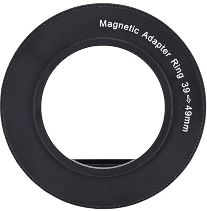 Fabater Fuji X-E5 X100VI, Quadratische Metall-Gegenlichtblende, Mattierter Innenlichtblocker, Aluminiumlegierung, Retro-Schwarz, Magnetischer Gegenlichtblende für Filmemacher und Content-Ersteller