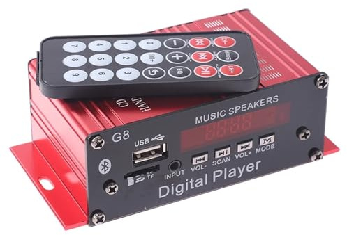 Amplificatore, 10PCS G8 Car 12V 200W Amplificatore Di Potenza Digitale Stereo A 4 Canali AUX FM MP3,per la casa