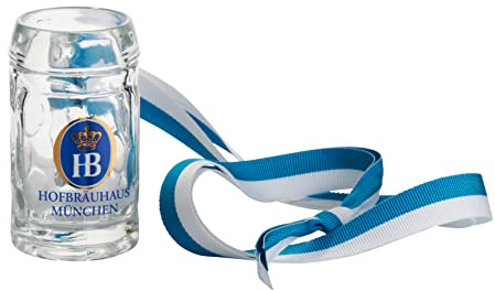 Hofbräuhaus München Mini-Maßkrug Band 0,04 l