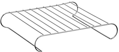 Premier Housewares Durable Oven and Cooling Round Edged Rack | Stainless Steel Constructed Baking Rack for Oven | Versatile Rack for Efficient Cooking | Practical Design Rack