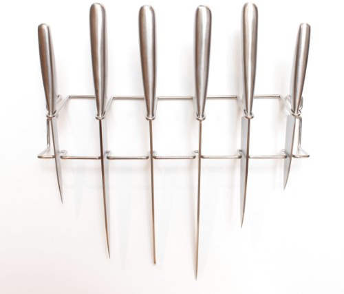 Plew Plew Knife Holder Rack Block Stainless Steel Wall Mounted