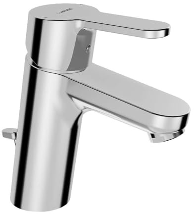 Hansa Waschtisch-Einhebelmischer HANSAPRIMO XL 49562203 mit Bedienungshebel, mit Garnitur, Auslauf 110mm, verchromt