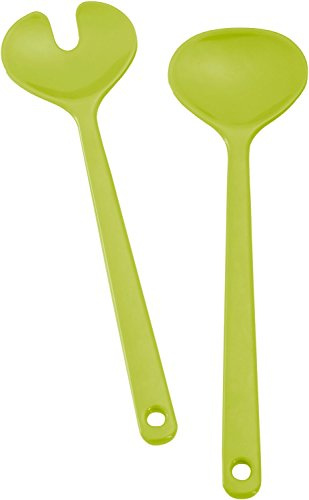 BRUNNER Salatbesteck Melamin grün