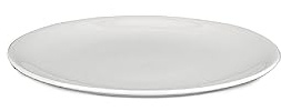 Alessi AGV29/5 All-Time Side Plate - Set of 4, White, 20 Centimeters
