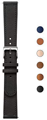 WITHINGS - Premium Lederarmband für ScanWatch, Steel HR, HR Sport, Move ECG, Move und Steel