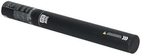 Showtec Handheld Luftschlangen Shooter 50cm Gold Metallic