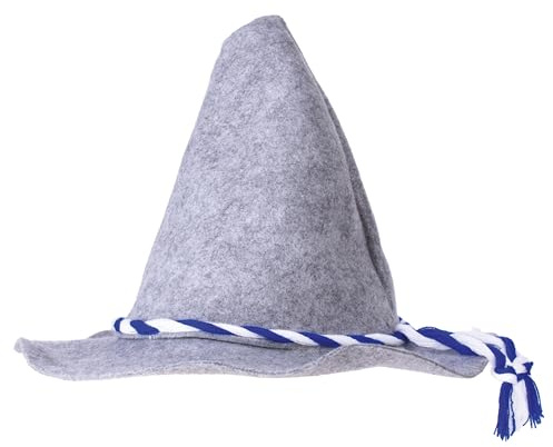 P'tit Clown Tiroler Hut aus Wollfilz, Unisex, 41653, Einheitsgröße