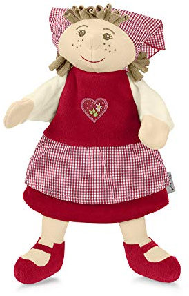 Sterntaler 3601817 Handpuppe Gretel, 28 x 27 x 9 cm, Rot