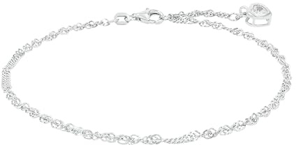 Amor Fußkette 925 Sterling Silber Damen Sommerschmuck, Kommt in Schmuck Geschenk Box