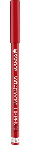 essence cosmetics soft & precise LIP PENCIL, Lippenkonturenstift, weich & präzise, langanhaltend, Nr. 24 fierce, rot, langanhaltend, farbintensiv, natürlich, vegan, Nanopartikel frei (0,78g)