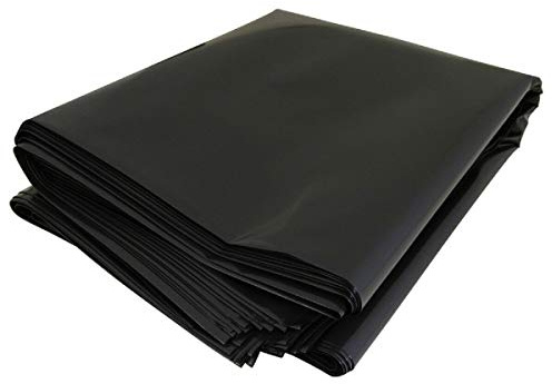 Pack of 100 Heavy Duty Black Bin Bags Extra Large Compactor Refuse Sack Industrial 180 Gauge