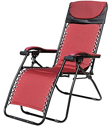 Heavy Duty Zero Gravity Chairs, Folding Reclining Chair, Beach Chairs, Sun Loungers, Lounger Deck Chairs, Recliner, Beach Patio Garden Camping, Super Width 68CM