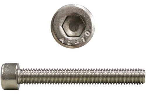 Zylinderkopfschrauben DIN912 M5x80 Edelstahl V2A 100 Stk.